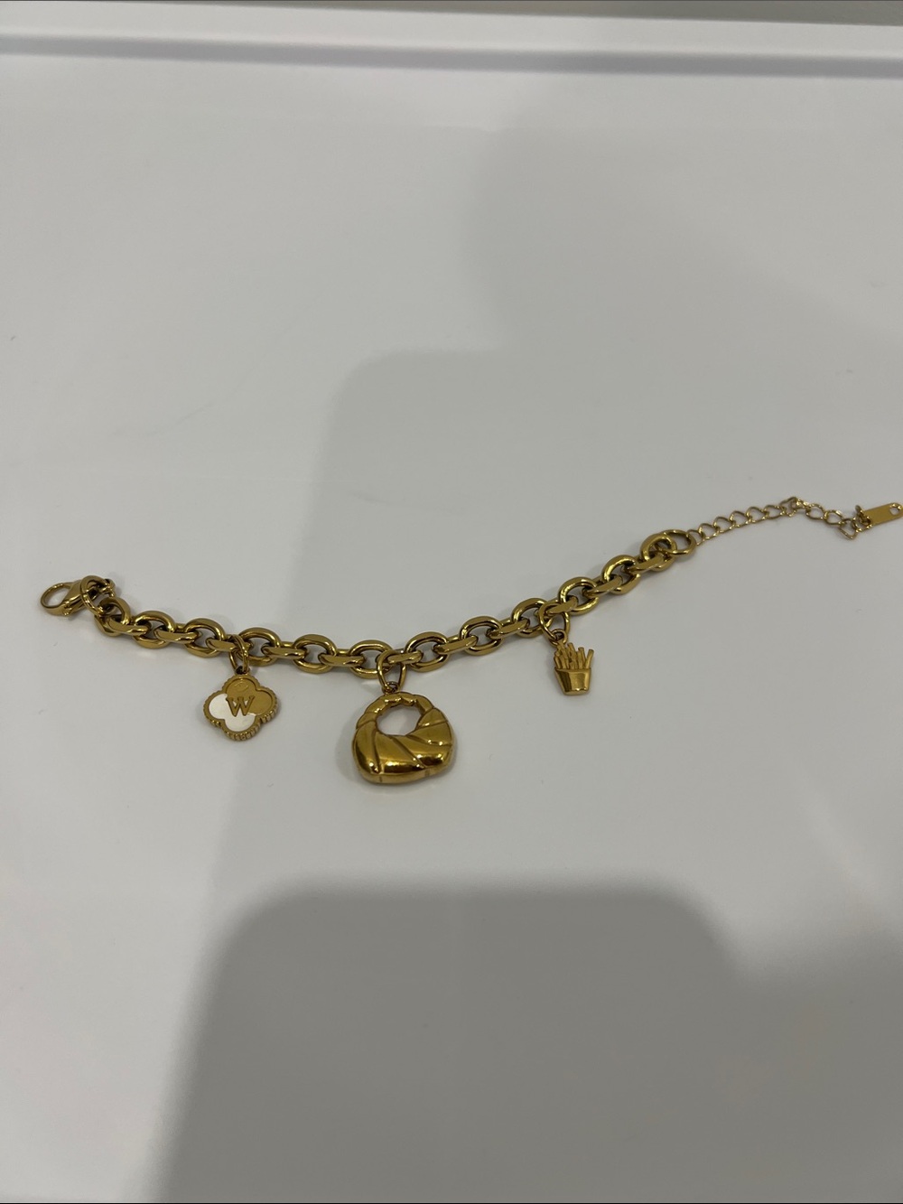 18k gold plated Charm Bracelet